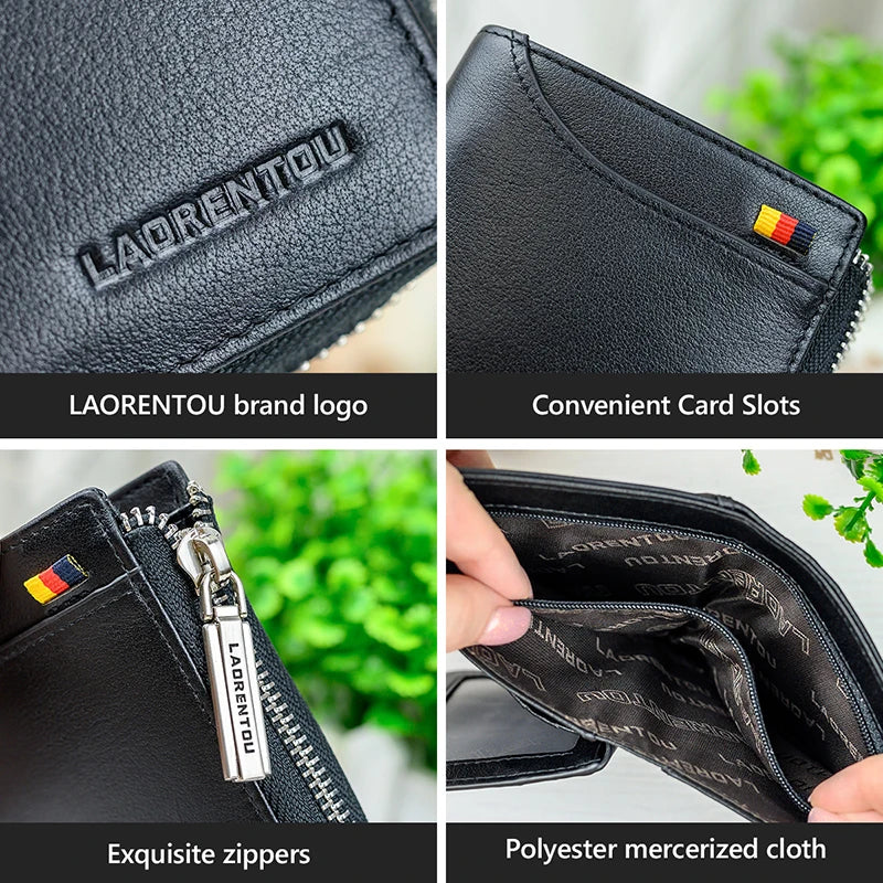 LAORENTOU Men’s Card Holders & Coin Purse - Image 5