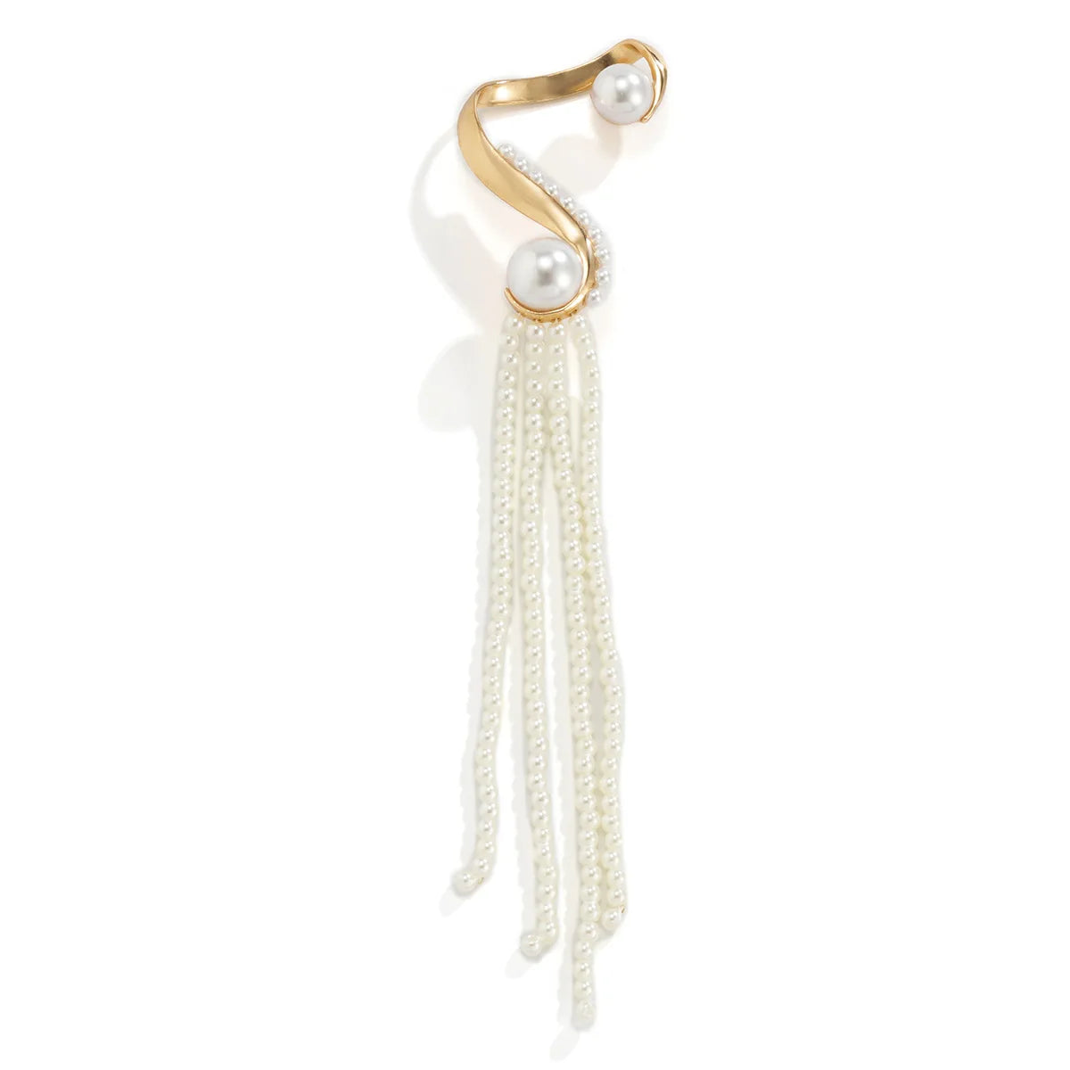 DIEZI One Piece Korean Long Tassel Earrings - Image 6