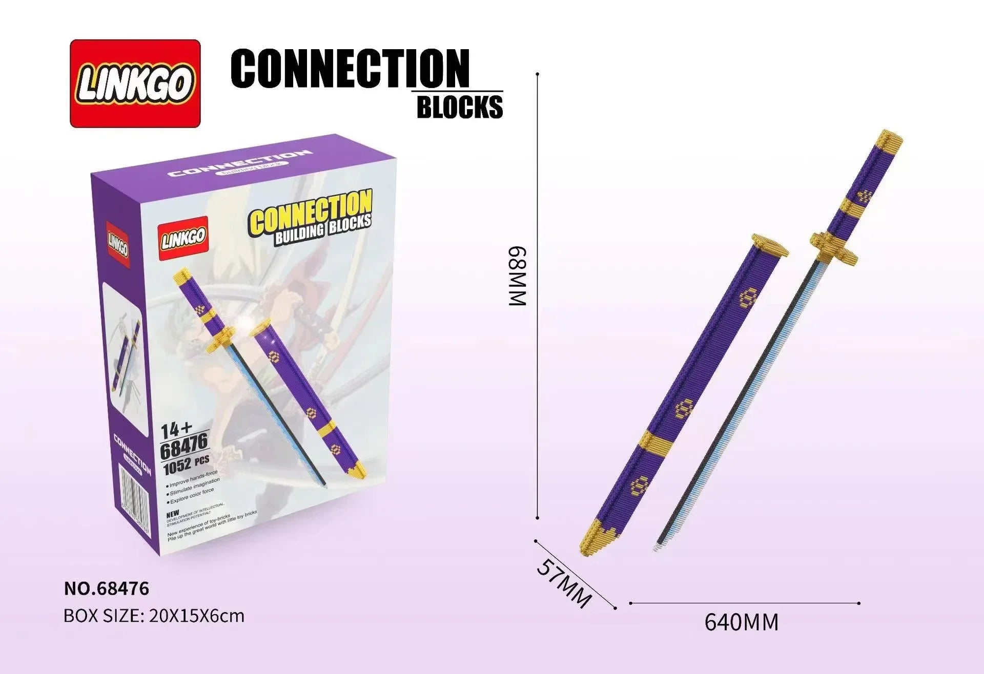 Linkgo Sword Connection Building Blocks - Image 12