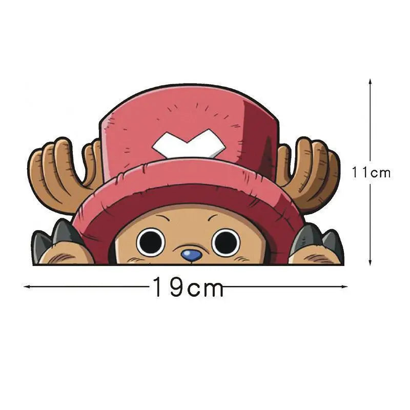 Luffy Sun God Car Sticker - Image 7