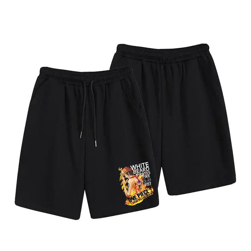 One Piece Anime Cotton Shorts - Image 10