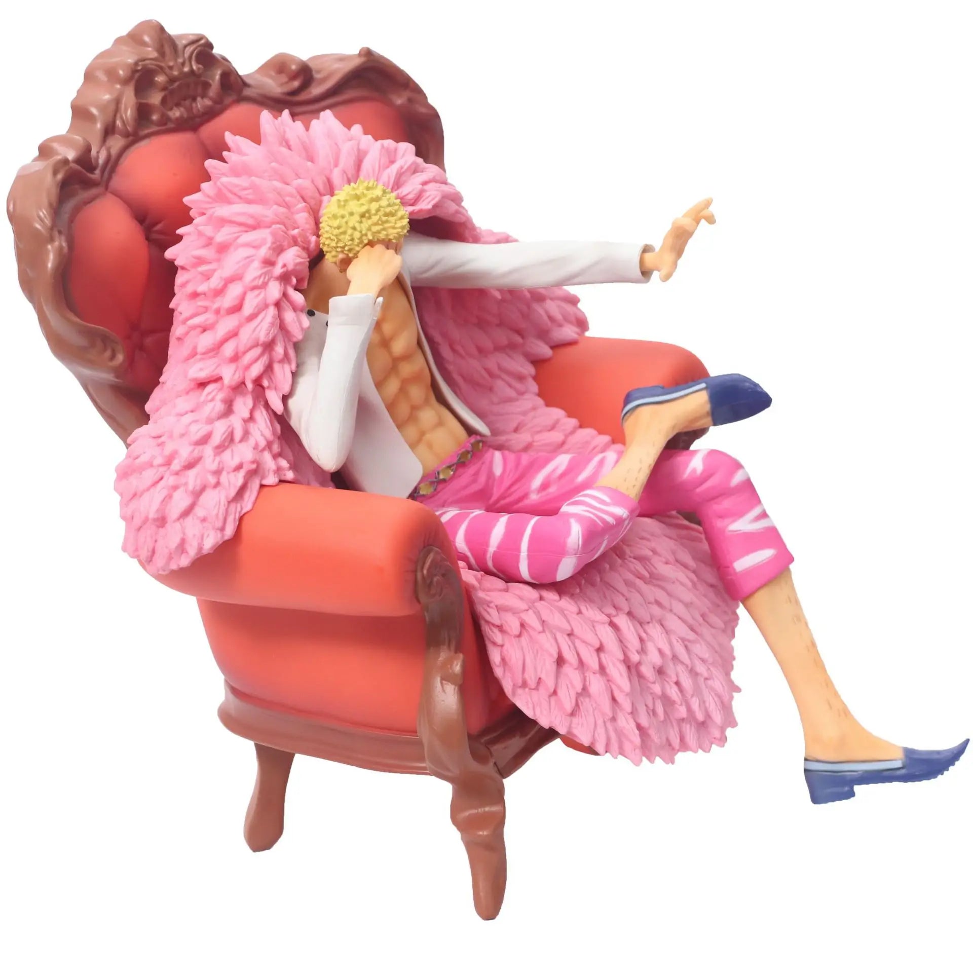 Anime One Piece Donquixote Doflamingo Sitting Sofa DX Ver - Image 3