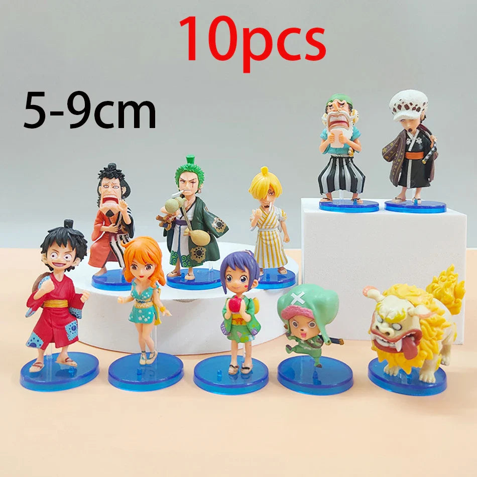One Piece 10-Piece Figure Set - Image 7