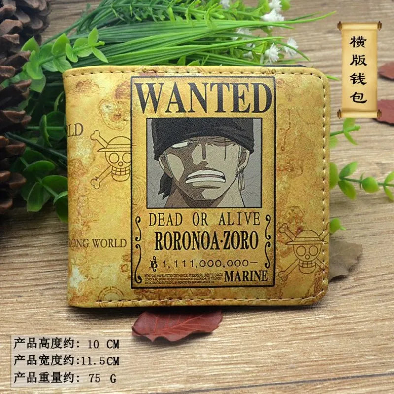 Anime One Piece Figure Wallet - Image 2