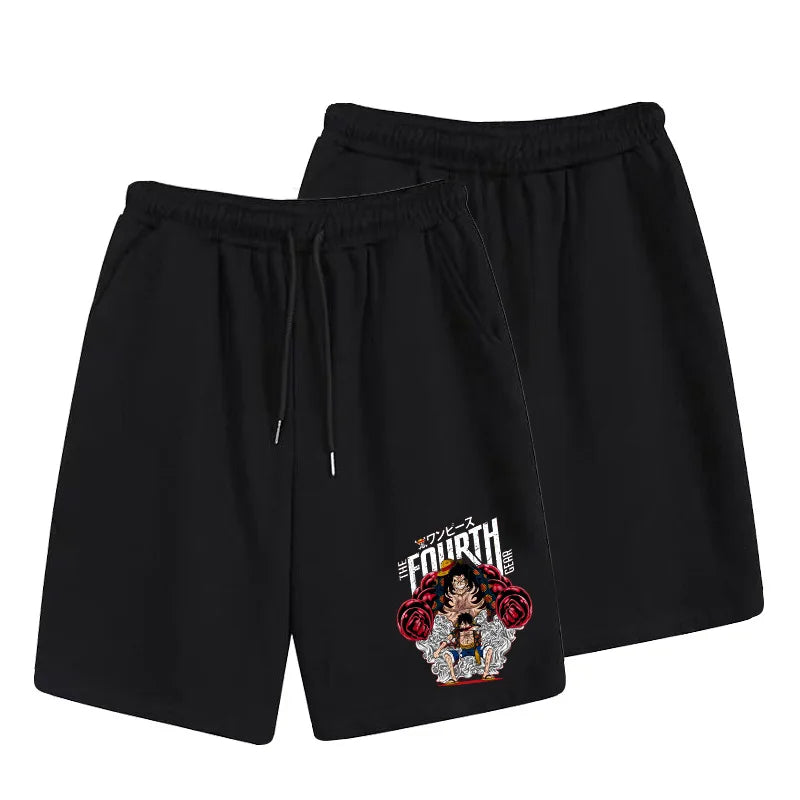 One Piece Anime Cotton Shorts - Image 5
