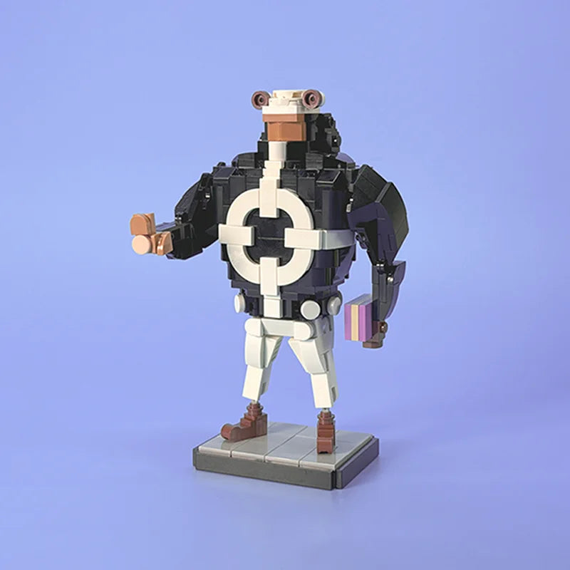 373-Piece MOC Bartholomew Kuma Pirate Adventure Modular Building Blocks - Image 5