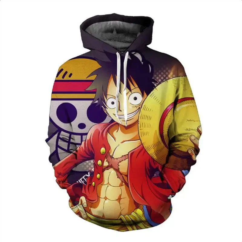 Japanese Anime One Piece Trafalgar D. Water Law Hoodie – Cosplay Long Sleeve Zip-Up Sweatshirt - Image 8