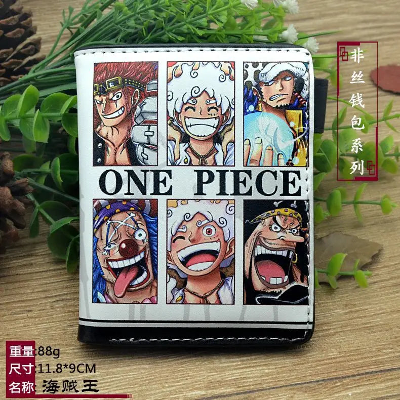 Anime One Piece Luffy PU Leather Men’s Wallet - Image 30