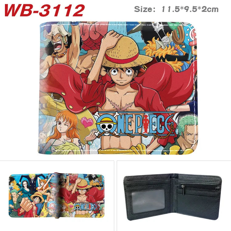 Hot Sales One Piece Figure Nika Luffy Foldable Wallet - Image 7