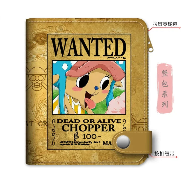 New One Piece Anime Figures Fashion Wallet - Image 4