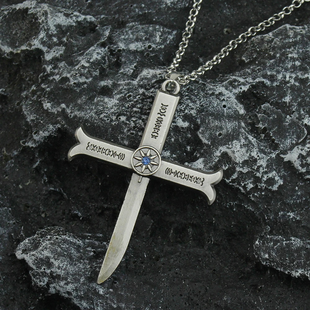 Mihawk Sword Pendant Necklace - Image 6