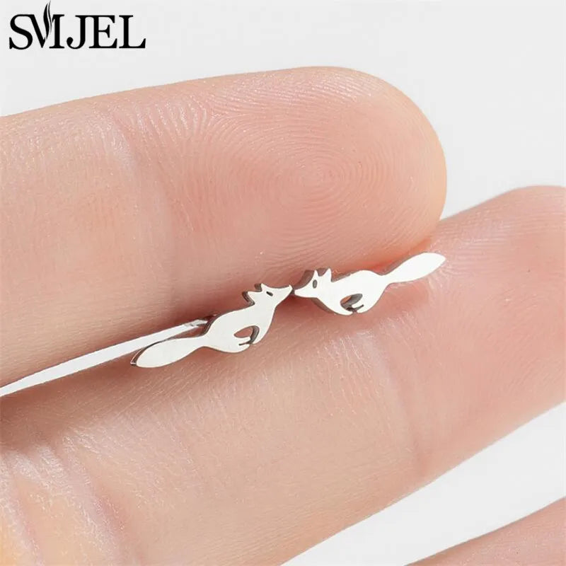 2024 Stainless Steel Geometric Stud Earrings - Image 27