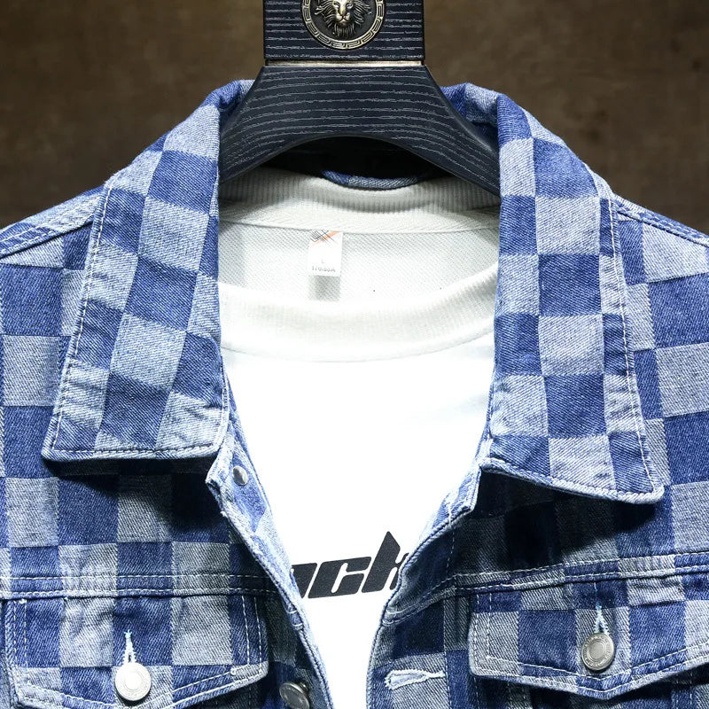 Men’s Blue Denim Jacket - Image 3