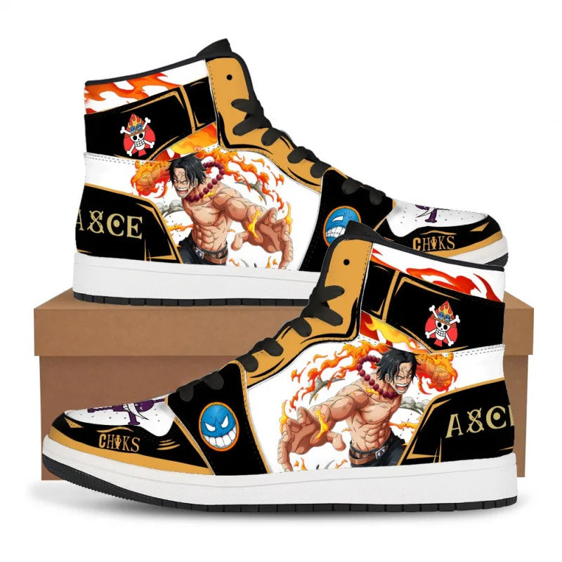 One Piece & Naruto High-Tops Sneakers - Image 25