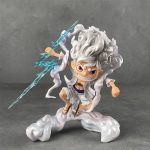 Luffy Gear 5 – Sun God Nika Q-Version Figure