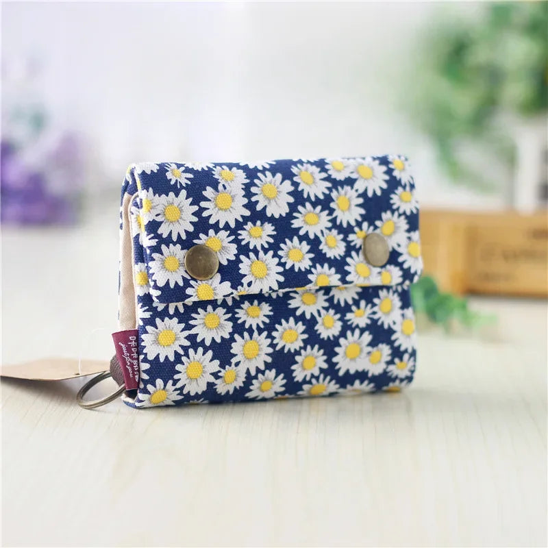 New Style One Piece Canvas Wallet - Image 9
