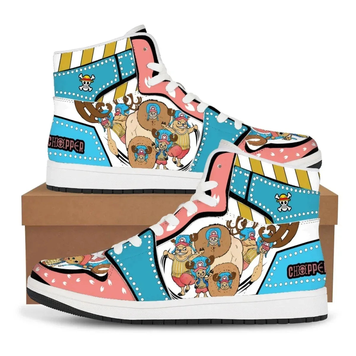 One Piece & Naruto High-Tops Sneakers - Image 8