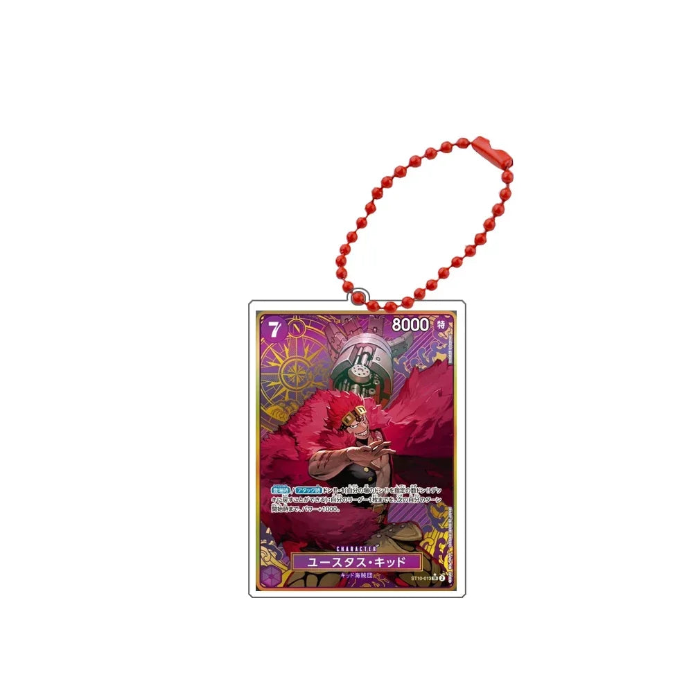 One Piece Anime Figure Cards & Acrylic Keychains - Image 7