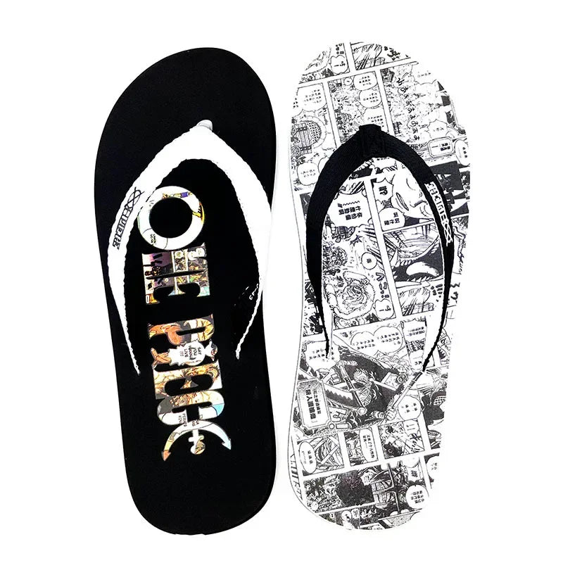 One Piece Anime Peripherals Kawaii Luffy, Chopper & Zoro Slippers - Image 14