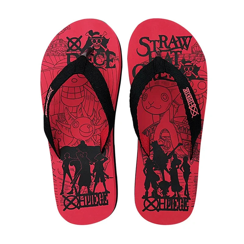 One Piece Anime Peripherals Kawaii Luffy, Chopper & Zoro Slippers - Image 12