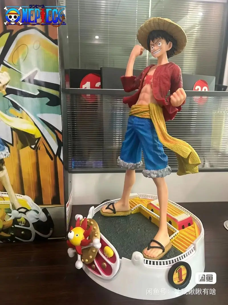 50cm Anime Luffy One Piece Figurine - Image 2