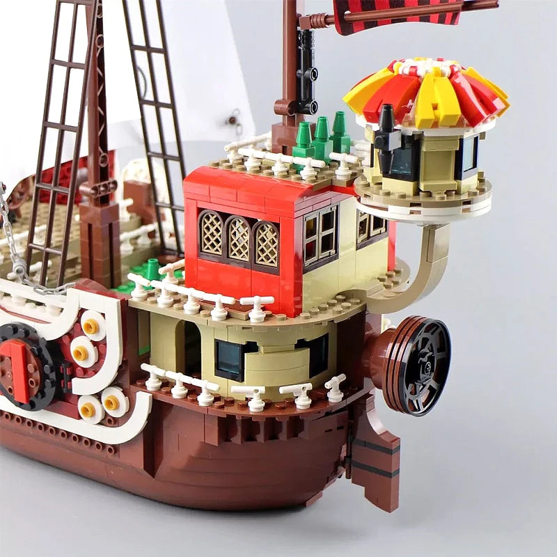2000PCS Creative Thousand Sunny Ship Model Building Block - Image 6