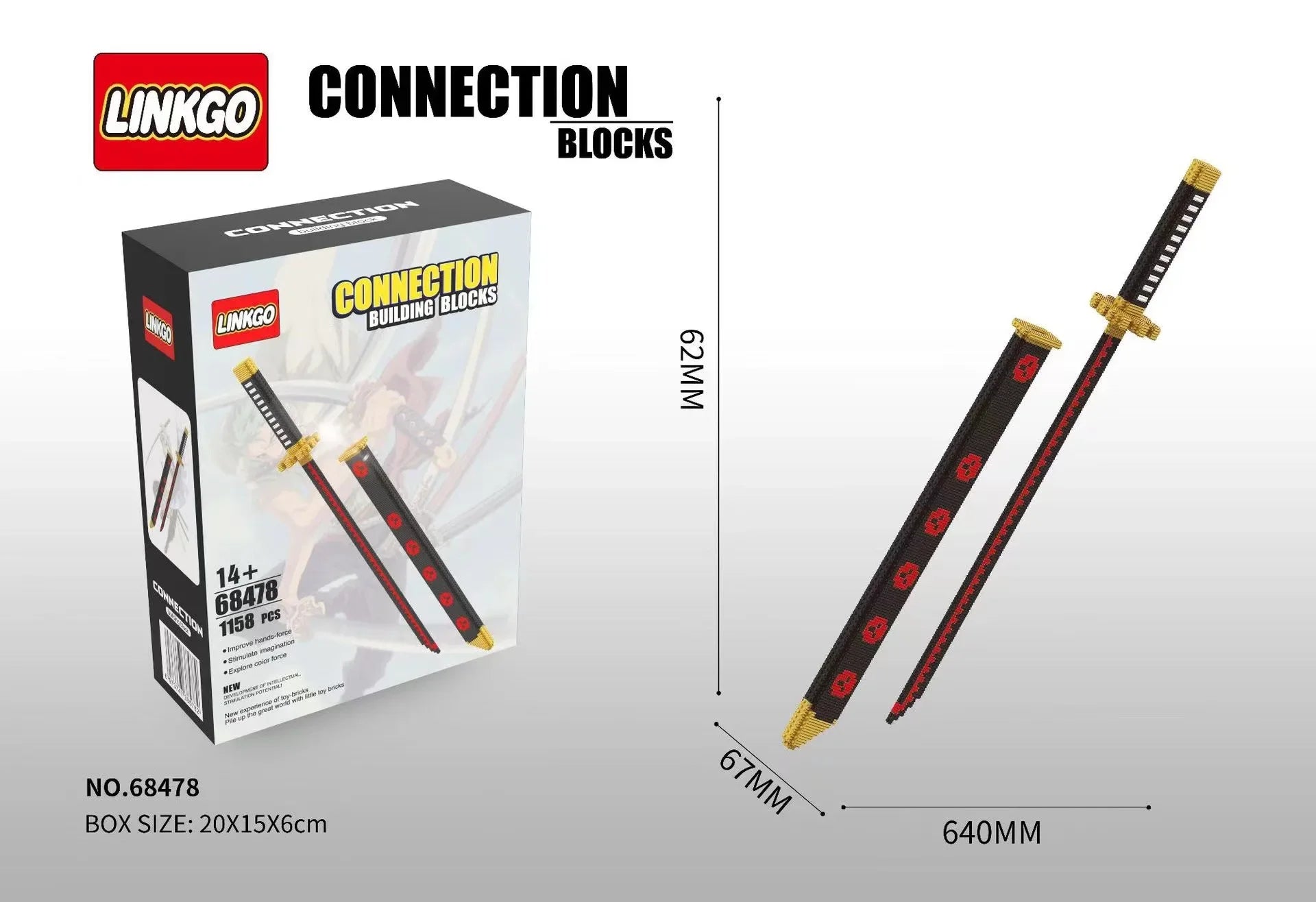 Linkgo Sword Connection Building Blocks - Image 14