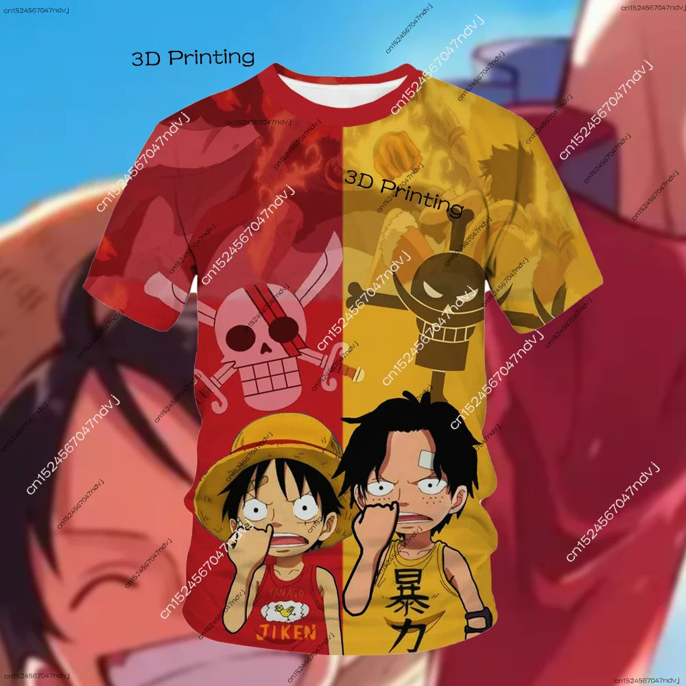 2025 One Piece Luffy Quick-Dry T-Shirt