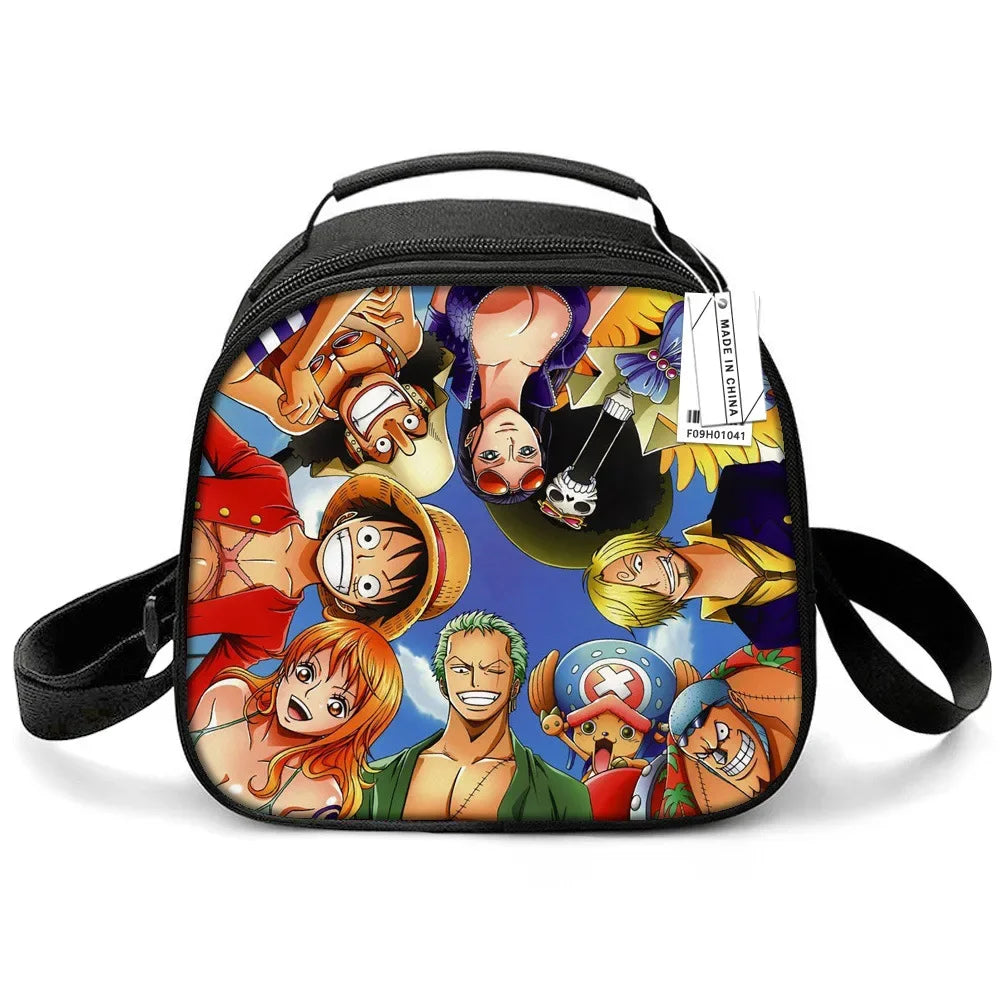3PC-SET One Piece Luffy Schoolbag Backpack - Image 9