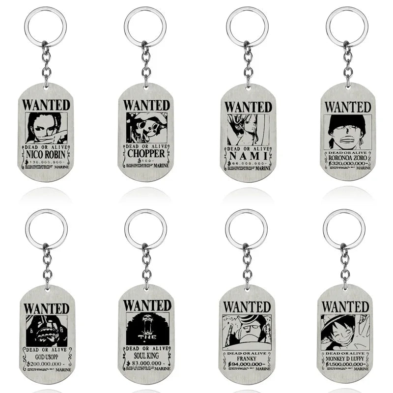 ONE PIECE 2in Keychain Pendant