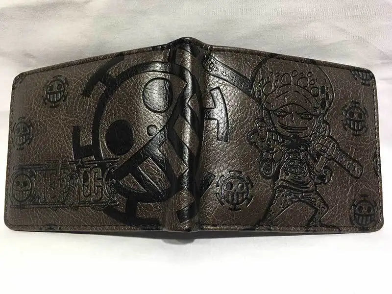 Anime One Piece Luffy & Zoro Embossed Short Wallet - Image 7