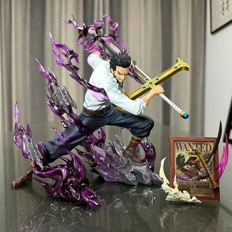 30cm One Piece Dracule Mihawk Figure