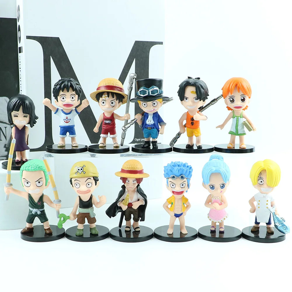 12Pcs/Set One Piece PVC Action Figures - Image 6