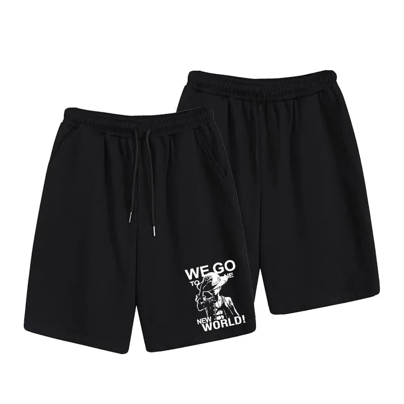 One Piece Anime Cotton Shorts - Image 12