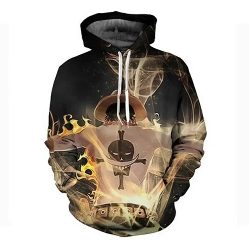 Japanese Anime One Piece Trafalgar D. Water Law Hoodie – Cosplay Long Sleeve Zip-Up Sweatshirt - Image 18