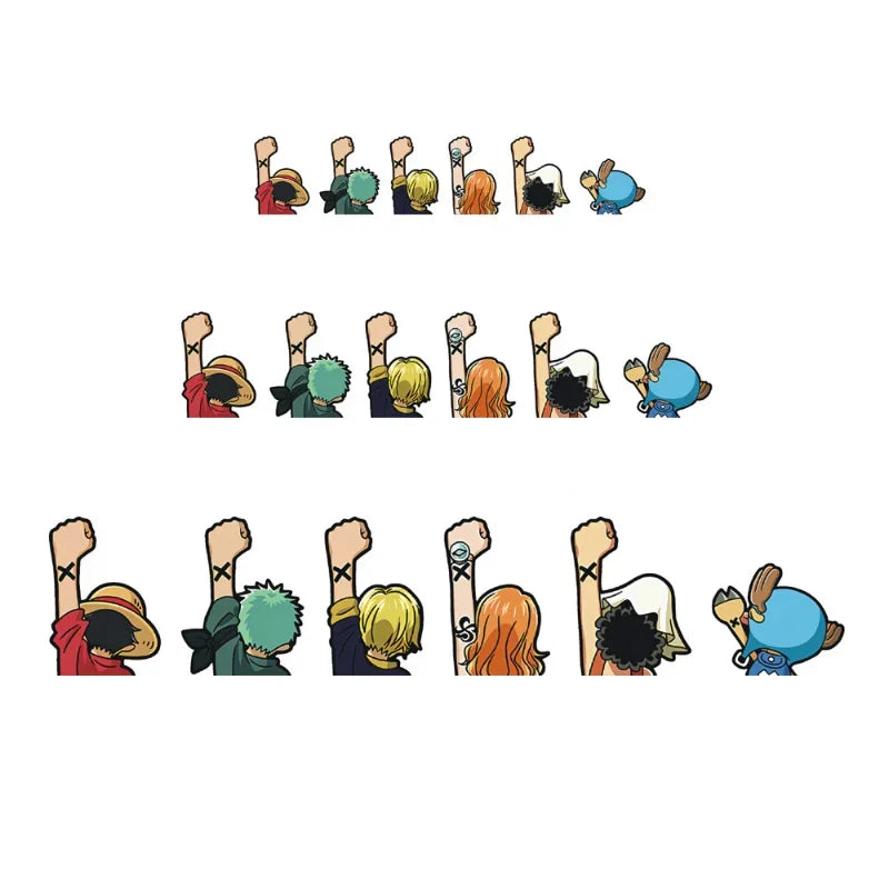 ONE PIECE ANIME CAR STICKERS - Image 6