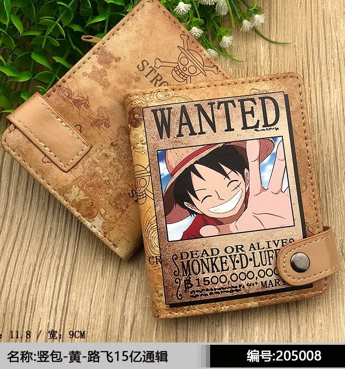 New One Piece Anime Figures Fashion Wallet - Image 8