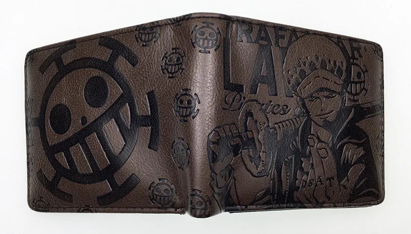 Anime One Piece Luffy & Zoro PU Embossed Short Wallet - Image 13