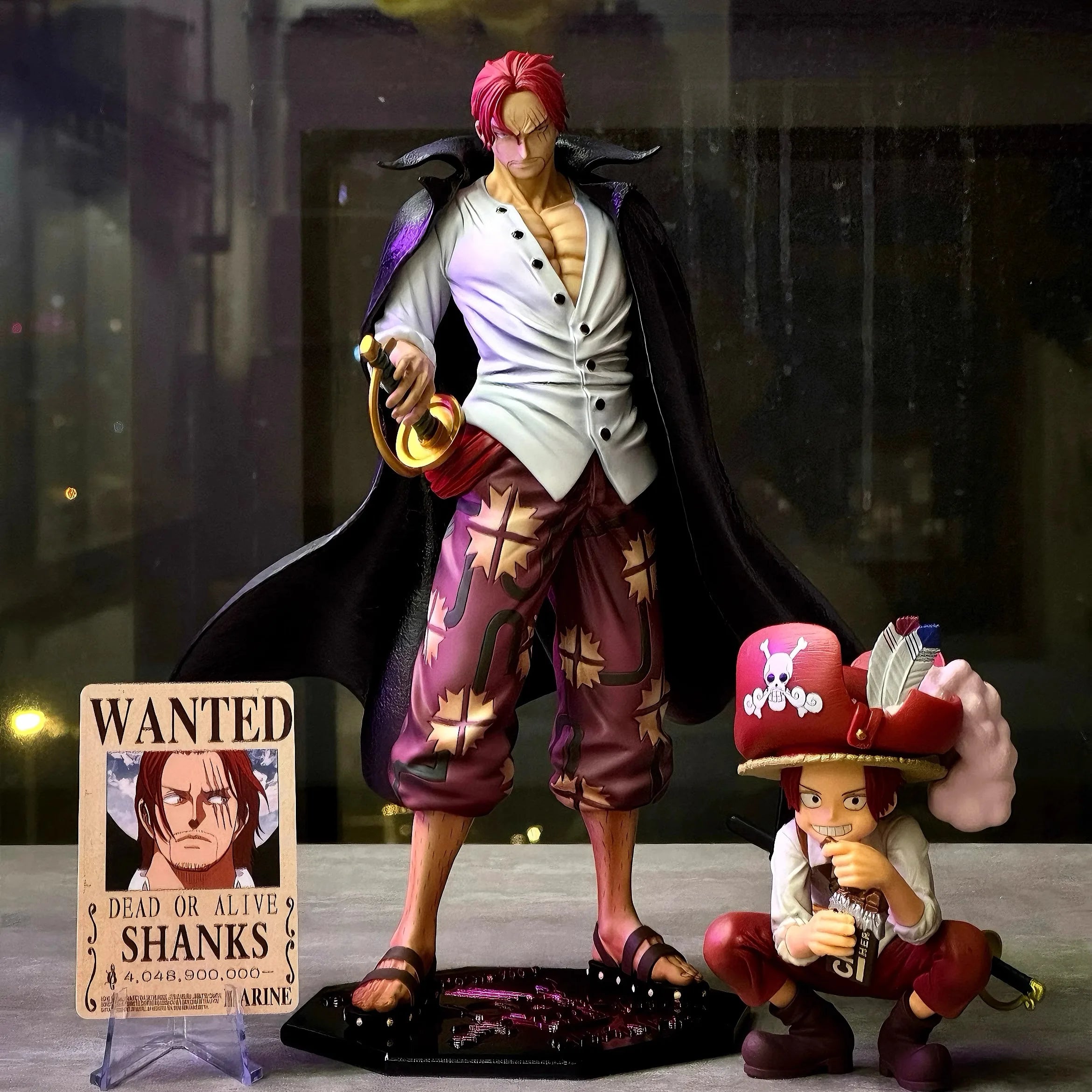 24cm One Piece Shanks Anime Figure - Image 4