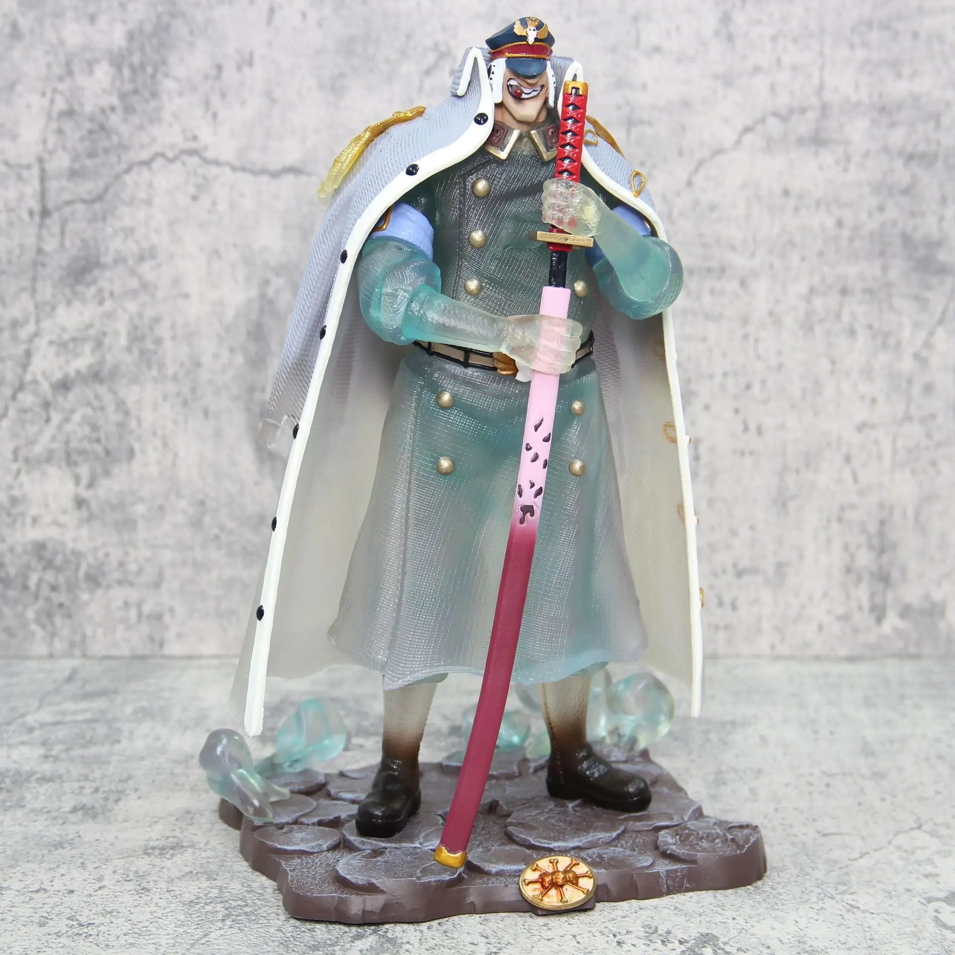 Anime One Piece Invisible Man Shiryu Figure Model Toys - Image 2