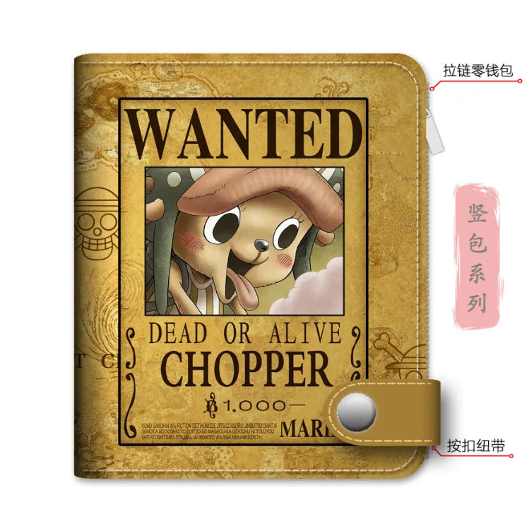 Anime One Piece Figure Wallet - Image 35