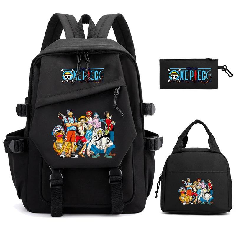 3Pcs/Set One Piece Backpack
