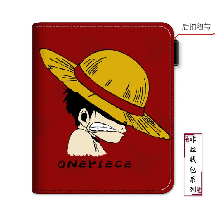 Anime One Piece Luffy PU Leather Men’s Wallet - Image 41