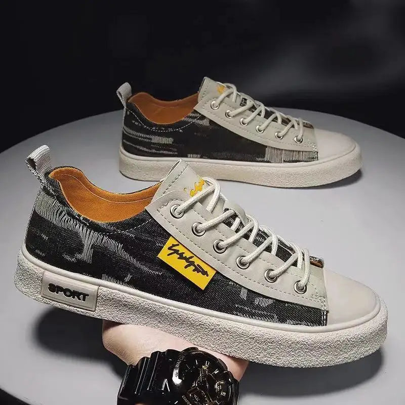 Male Black Summer Sneakers - Image 2