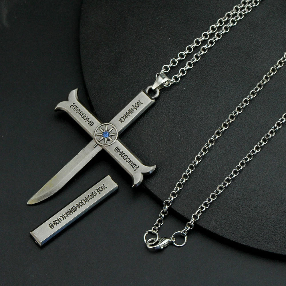 Mihawk Sword Pendant Necklace - Image 11
