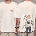 Japanese Anime One Piece T-Shirt Men