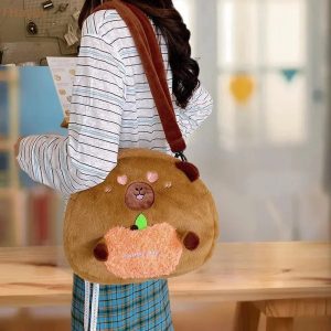 One Piece Adorable Capybara Cartoon Backpack