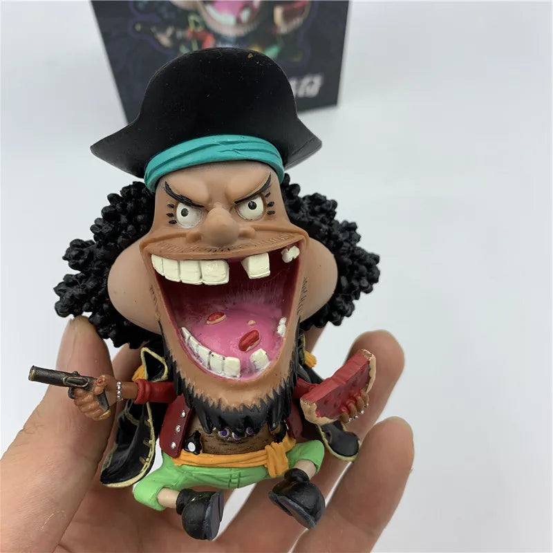 FigureCrazy One Piece FRANKY Q Laughing Out Sitting Cute Ver. PVC Action Figure - Image 34
