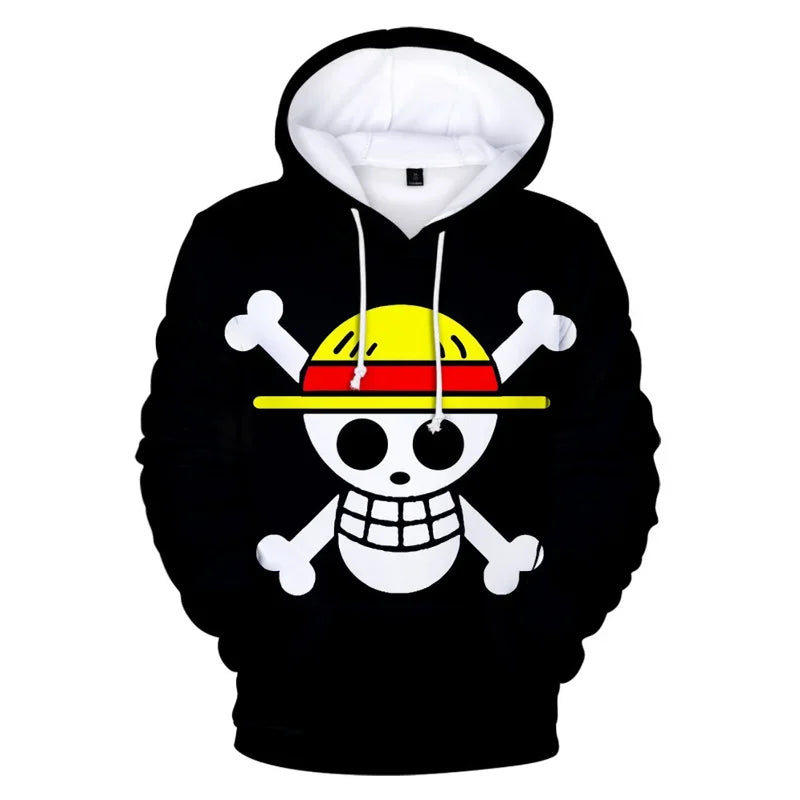 Japanese Anime One Piece Trafalgar D. Water Law Hoodie – Cosplay Long Sleeve Zip-Up Sweatshirt - Image 2