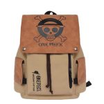 ONE PIECE & Naruto Anime Canvas Backpack